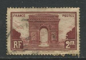 France - Scott 263 - General Issue -1931 - Used -Single 2fr Stamp