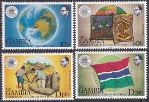 Gambia Sc #459-462 Mint Hinged