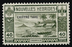 French New Hebrides SC J9 VF Mint.....Prices are Rising!