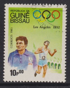 Guinea-Bissau 493 Olympic Running 1983