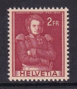 Switzerland   #278a   MNH  1959 Forrer  2fr