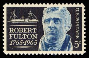 # 1270 MINT NEVER HINGED P.S.E. GRADE 90 ROBERT FULTON   ...
