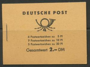 Germany DDR mint booklet #330c, 477b, 333a