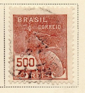 Brazil 1920-21 Early Issue Fine Used 500r. NW-12021