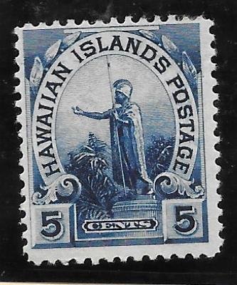 HAWAII Scott #82 Mint 5c Statue 2018 CV $8.00