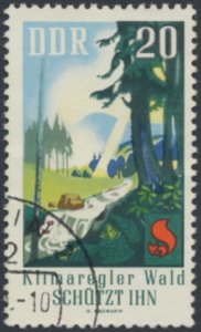 German Democratic Republic  SC# 1103  Used  Forest Fires see details & scans