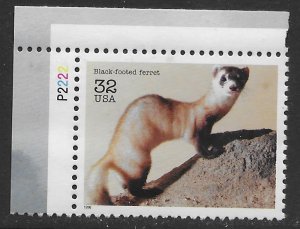 US #3105a MNH Endangered Species. Black-footed Ferret.