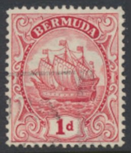 Bermuda  SG 79a   SC# 83a * Used   Carmine Lake   Die III   see details and s...