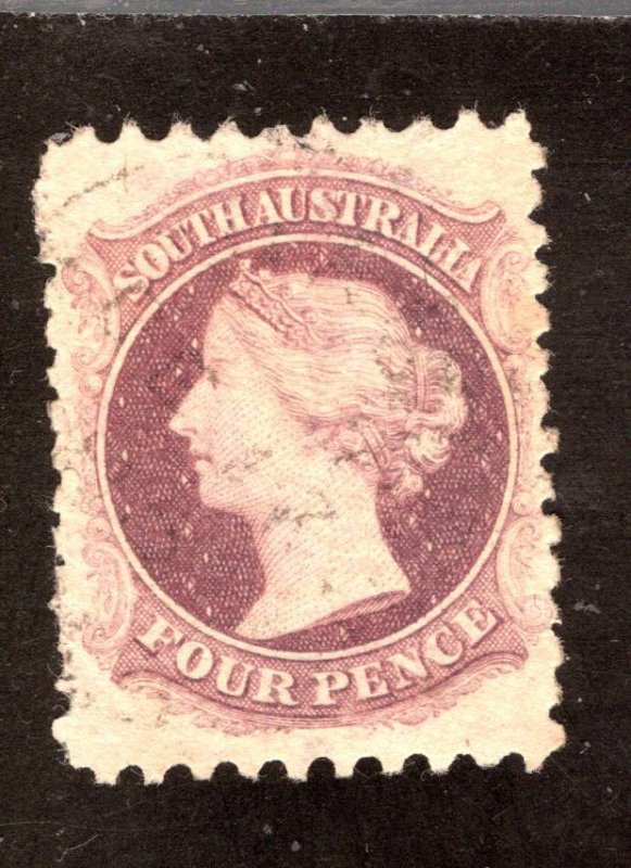 South Australia SC #46   VF  Used.  CV 9.25   ....   5820017