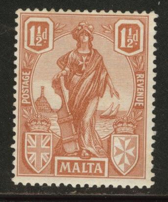 MALTA  Scott 102 MNH** 1923 CV $3.25