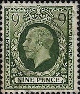 1934 Great Britain    King George V   SC# 131 Used