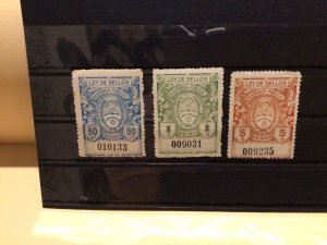 Argentina vintage Ley de Sellos ensenanza publica   Revenue stamps Ref 59039