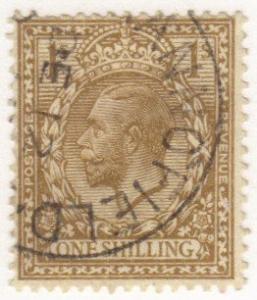 Great Britain #172 used - 1sh king