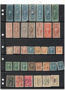US REVENUE STAMP COLLECTION