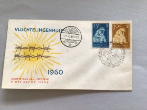 Netherland New Guinea 1960  first day  multi stamp postal cover 66253