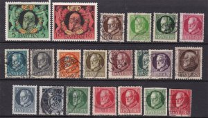 BAVERIA ^^^^1911-19   mint  & used  collection  $$ @ f6338bav3 