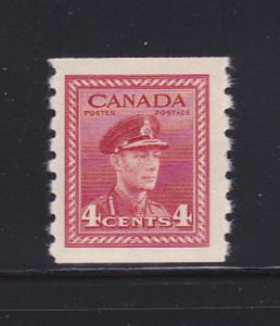 Canada 267 Coil Stamp MNH King Geoege VI