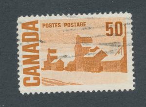 Canada  1967  Scott 465A used - 50c, Summer's stores 
