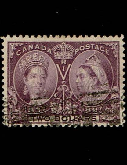 Canada #62 VF-used. SCV - $600.00