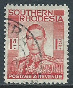 Southern Rhodesia, Sc #43, 1d Used