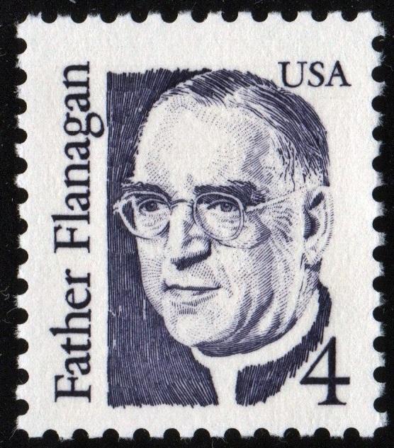 SC#2171 4¢ Great Americans: Father Flanagan Single (1986) MNH