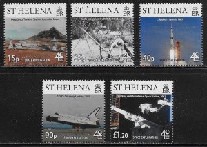 St Helena Scott #'s 984 - 988 MNH