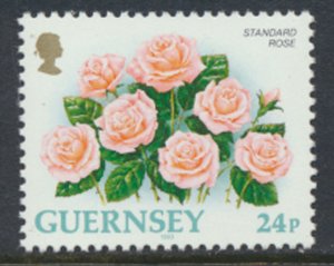 Guernsey  SG 575  SC# 489 MNH Flowers  1992  see scan     