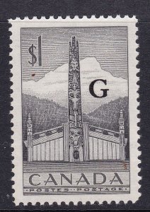 Canada Scott O32 1953 $1 Official, VF-XF MNH