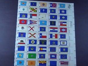 U.S.# 1633-1682(1682a)-MINT/NEVER HINGED-- PANE OF 50--BICENT.-STATE FLAGS--1976