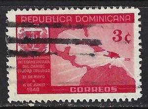 Dominican Republic 362 VFU MAP I126-5