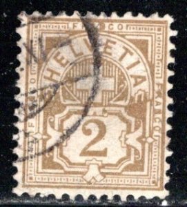 Switzerland Scott # 69a, used