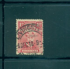 Rhodesia - Sc# 120. 1p 1913 GeoV. Used. $4.00