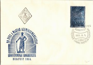 Hungary, Worldwide First Day Cover, Minerals