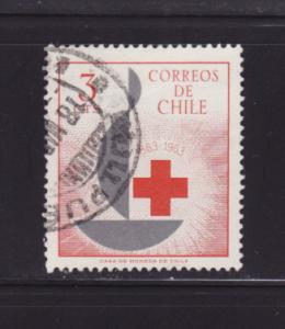 Chile 343 Set U Red Cross (B)