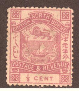 North Borneo, Scott #35, MNG