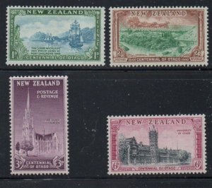 New Zealand Sc 269-272 1948 Otego Centennial stamp set mint NH