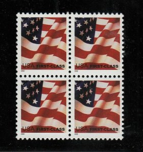 2002 FLAG Sc 3620 block of 4 MNH low printing!