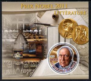 MALI SHEET NOBEL PRIZE Tomas Transtromer