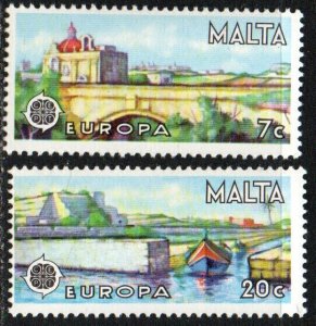 Malta Sc #539-540 MNH