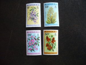 Stamps - British Honduras - Scott# 292-295 - Mint Never Hinged Set of 4 Stamps