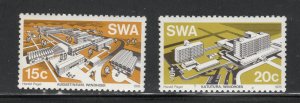 South West Africa Scott 394-395  MNH OG