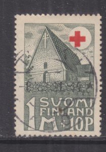 FINLAND, 1931 Red Cross Find 1m.+10p., used.