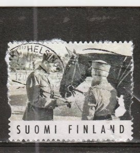 Finland  Scott#  1553  Used  (2017 Baron Carl Gustaf Emil Mannerheim)