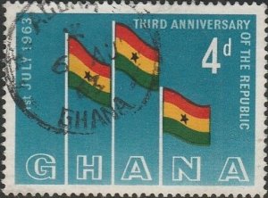 Ghana, #144 Used From 1963