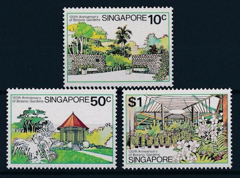 [61898] Singapore 1979 Flora - 120th Annivesary of Botanic Garden  MNH