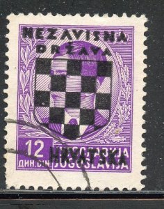 Croatia # 20, Used.