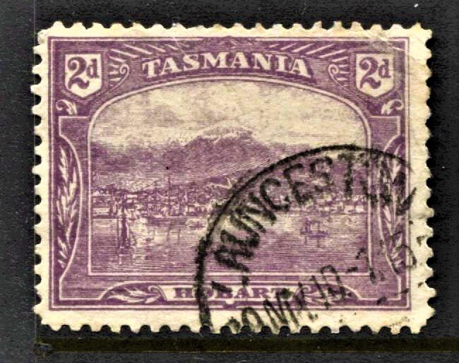 STAMP STATION PERTH Tasmania #104 Hobart Wmk.13 Used CV$1.00