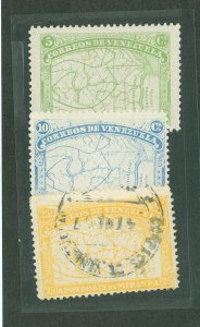 Venezuela #137-139 Unused