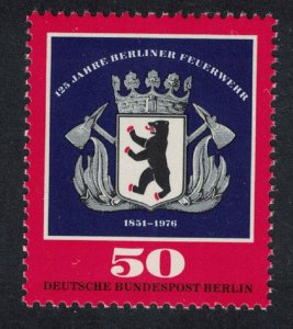 Berlin 125th Anniversary of Berlin Fire Service 1976 MNH SG#B507