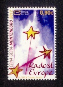 Montenegro Sc# 323 MNH Joy of Europe 2012